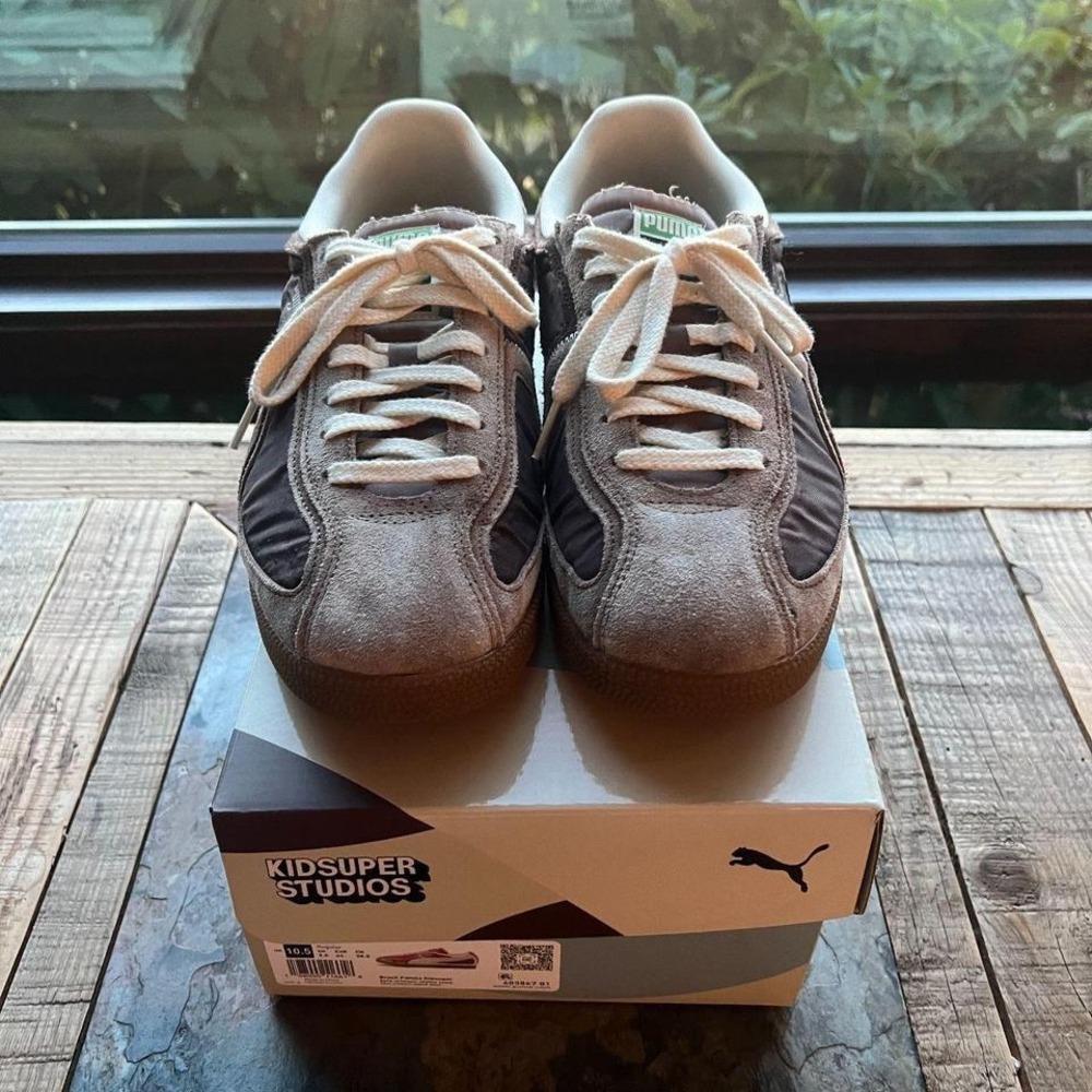 Kidsuper x Puma brazil sneaker "espresso brown" - Picture 2 of 7